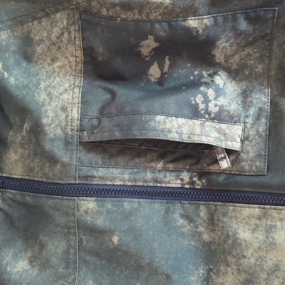 Oakley Factory Pilot Biozone FN Dry 10K Parka Green Camo Mens Sm Full Zip Hood - Picture 6 of 8